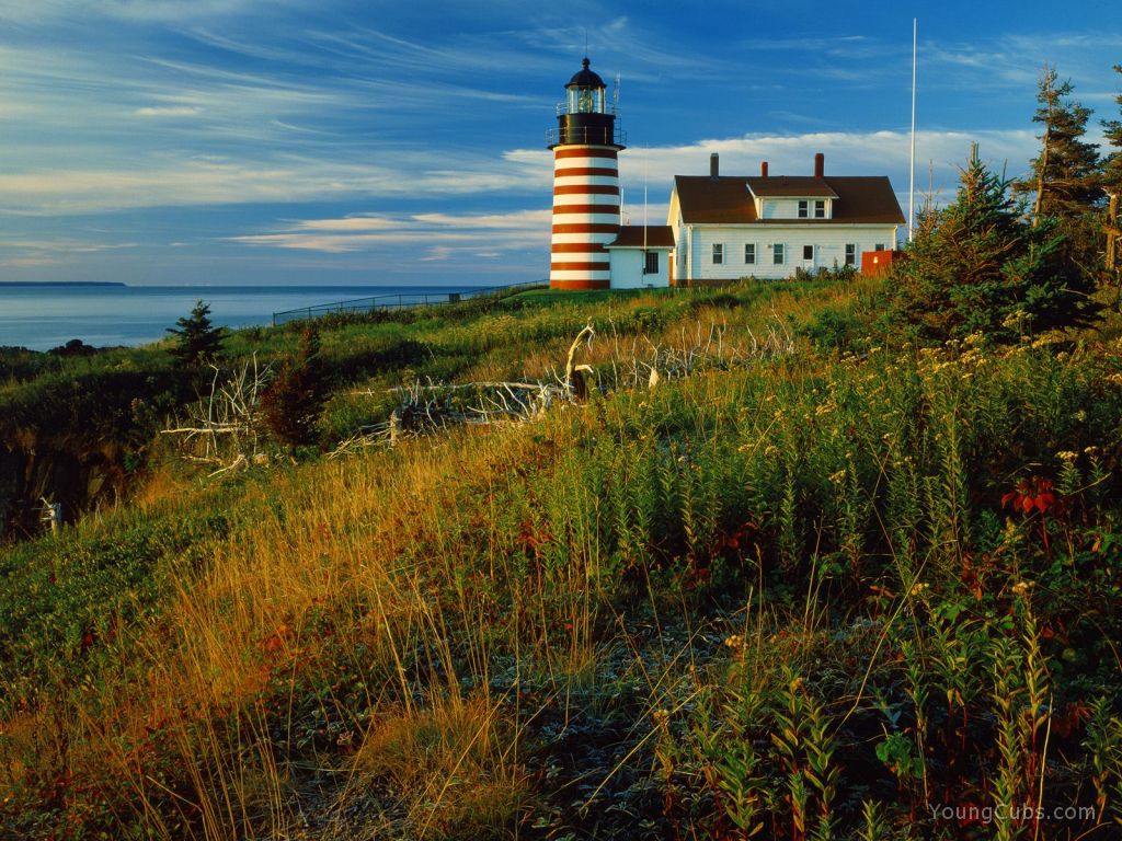 Sunrise at Quoddy Head Lighthouse, Lubec, Maine